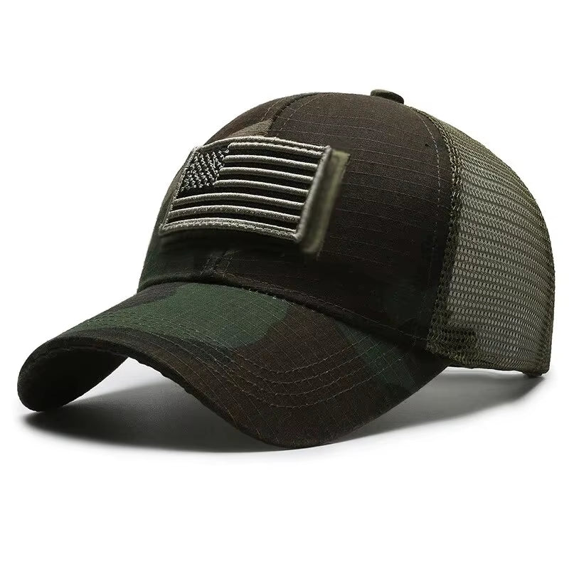 Spring and Summer New Mesh Breathable Personality Sticker Embroidery Women'S Baseball Cap Mesh Hat Men'S Outdoor Sunscreen Cap