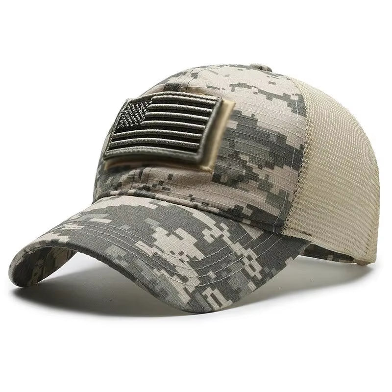 Spring and Summer New Mesh Breathable Personality Sticker Embroidery Women'S Baseball Cap Mesh Hat Men'S Outdoor Sunscreen Cap