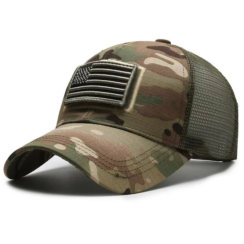 Spring and Summer New Mesh Breathable Personality Sticker Embroidery Women'S Baseball Cap Mesh Hat Men'S Outdoor Sunscreen Cap